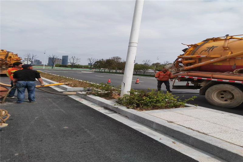 汪场镇雨水管道清淤-污水管道清洗