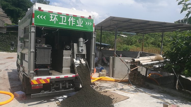 汪场镇污泥干湿分离技术
