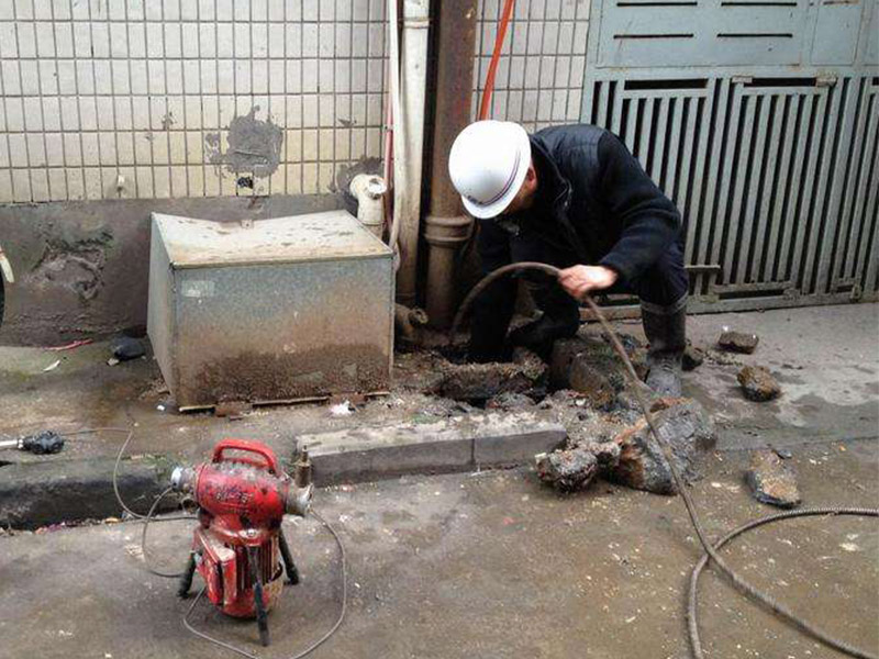 汪场镇疏通下水道-洗菜池疏通