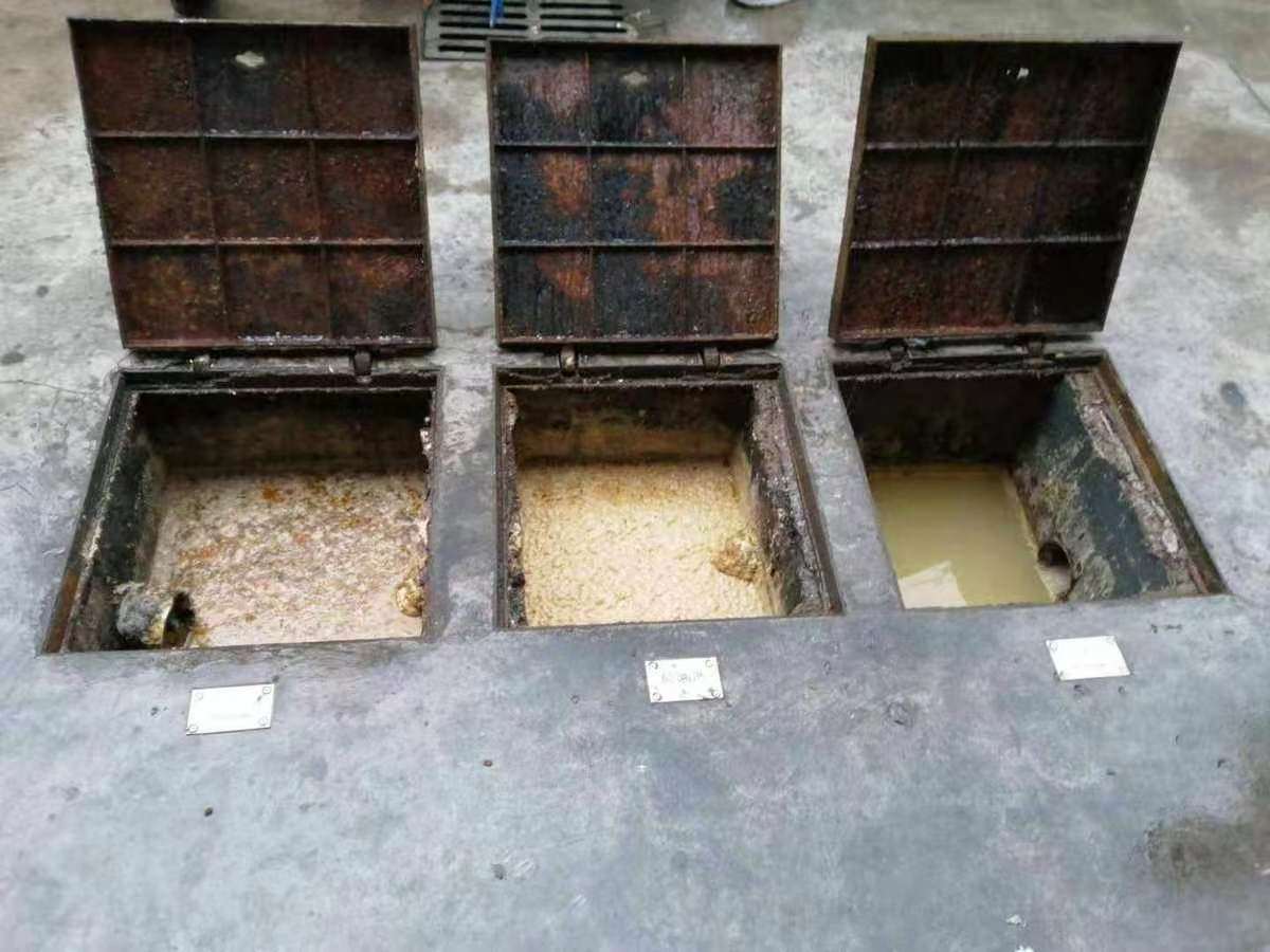 汪场镇清理隔油池-污水池清掏