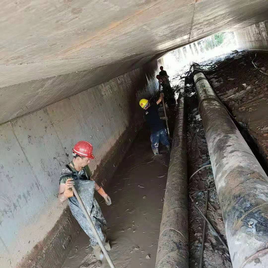 汪场镇工业管道清淤